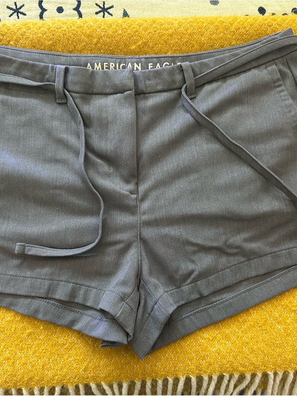 American Eagle Outfitters Stretch Low Rise Mini Trouser Short
